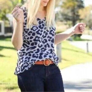 Cabi Feline Blouse Style# 5536 Size Small